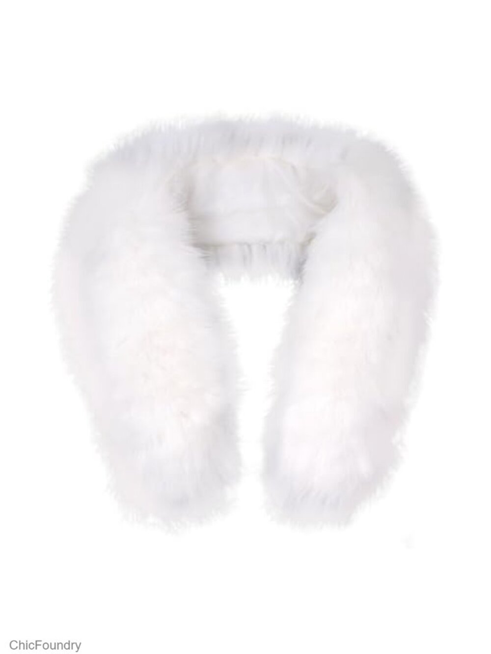 Faux Fur Collar Scarf Neck Warmer Shawl Winter Accessory